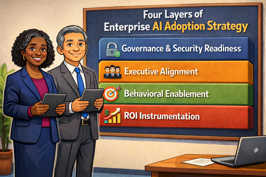 Enterprise AI Adoption Strategy for Microsoft Copilot ROI